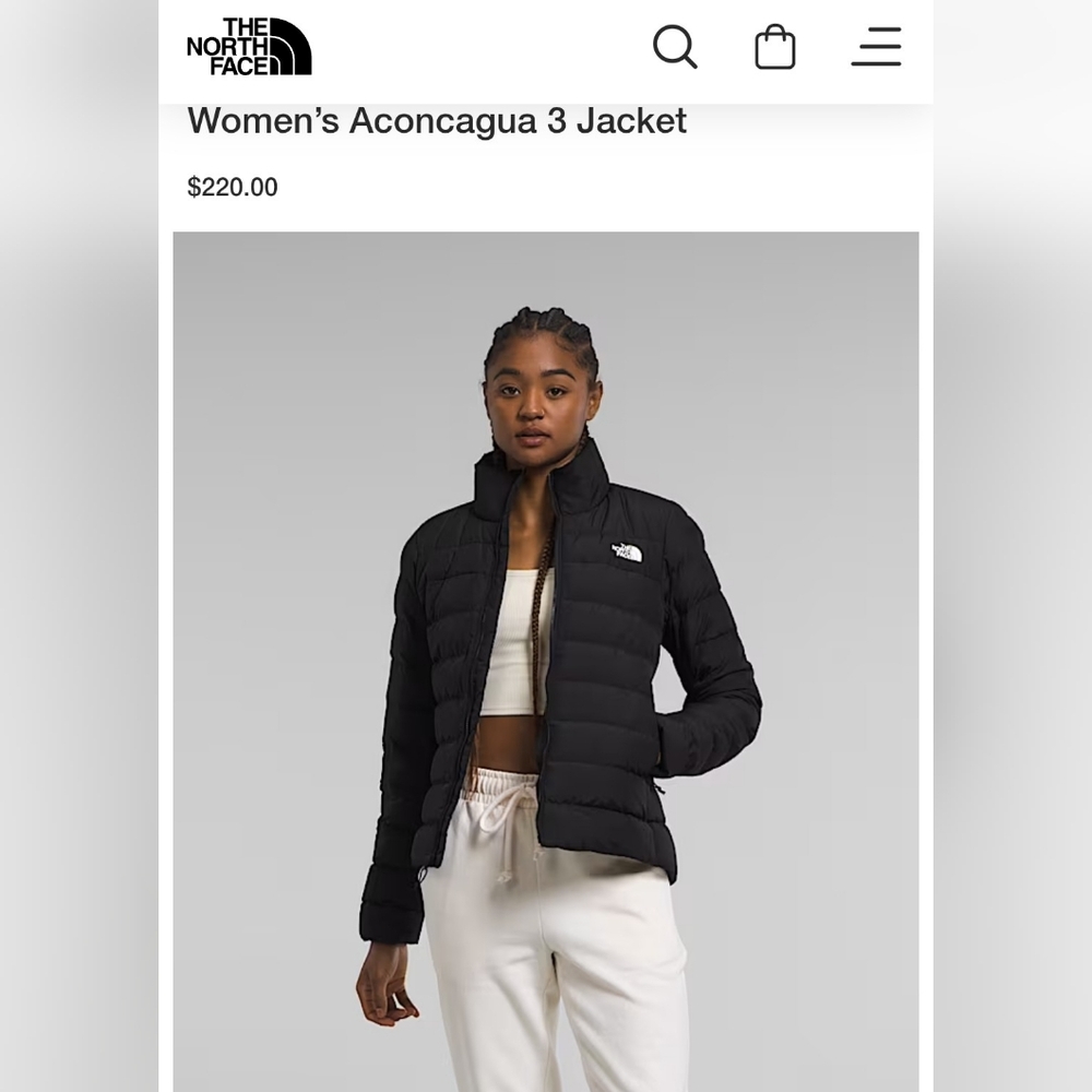 The North Face Women's Black Puffer Jacket